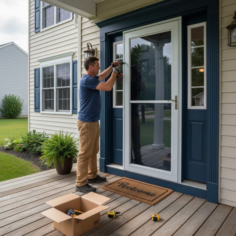 Storm Door Installation